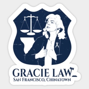Gracie Law Legal Services Sticker